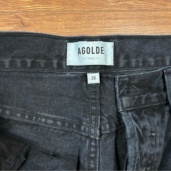 AGOLDE BLACK JEANS size 28 - Picture 3 of 5
